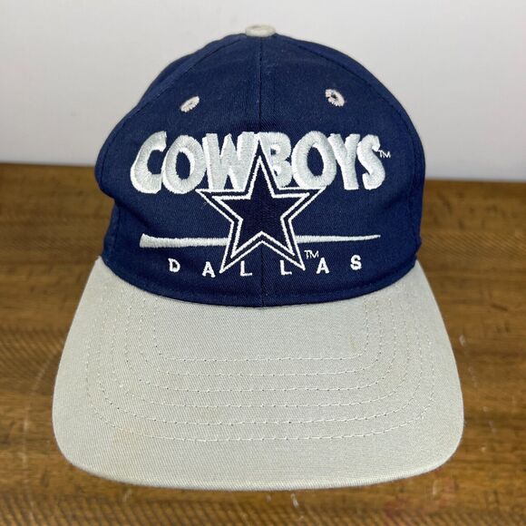 VTG Dallas Cowboys Hat Blue Snapback Eastport‎ Adjustable Team NFL Football Cap - Picture 1 of 10